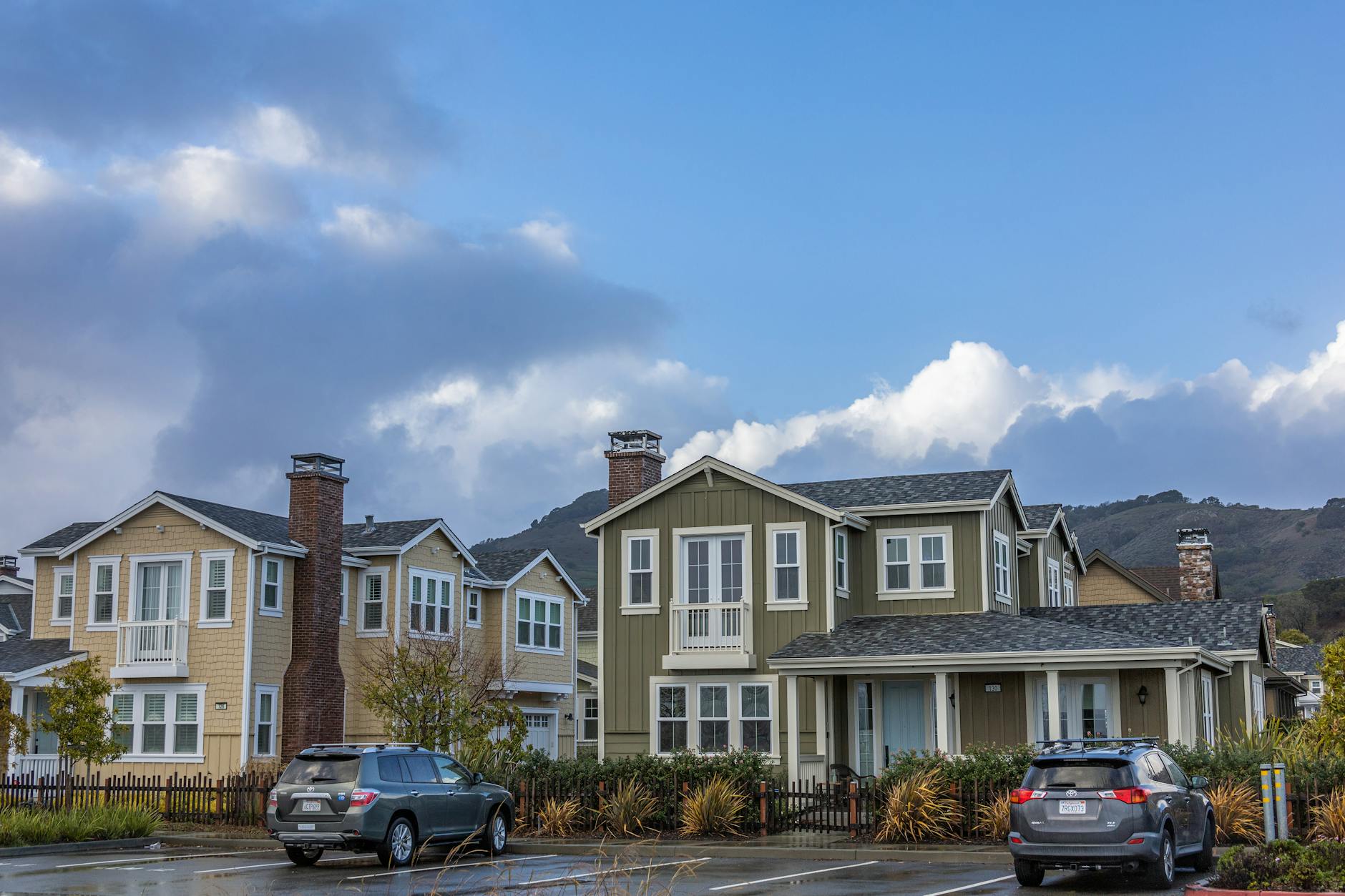 Tree-lined suburban street with single-family homes and residential neighborhood typical of New Jersey communities