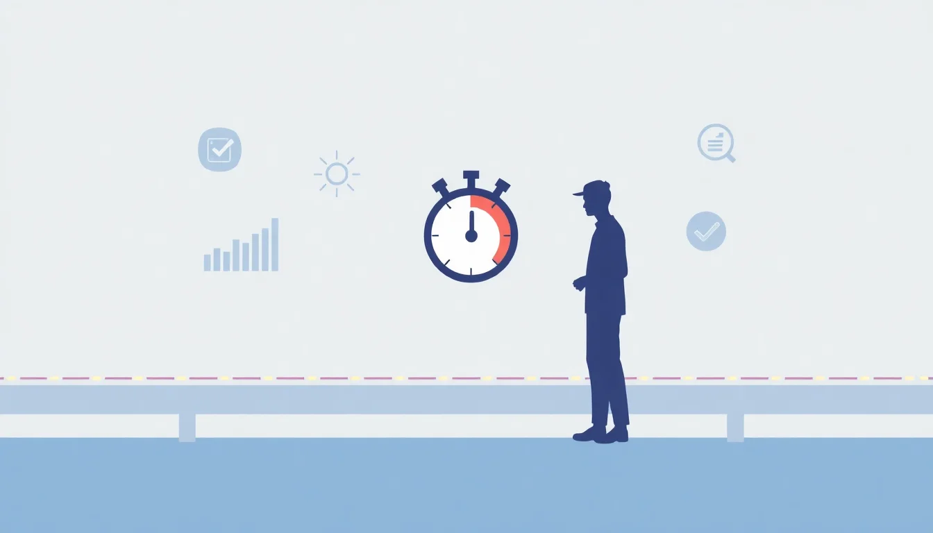 A paused production line with QA downtime indicators and workforce data overlays
