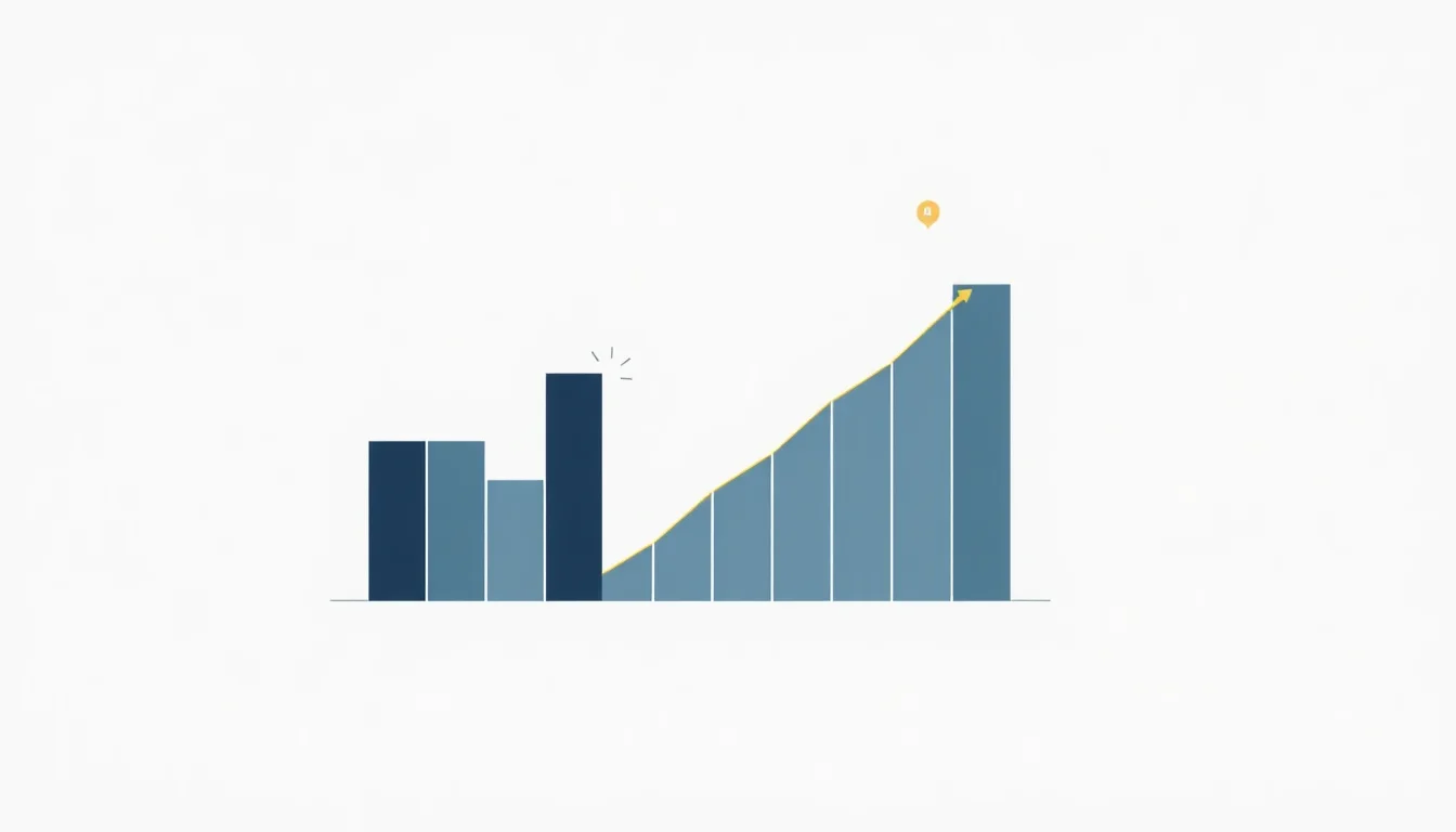 Performance data charts illustrating the staffing agency differentiation gap between average and premium talent.