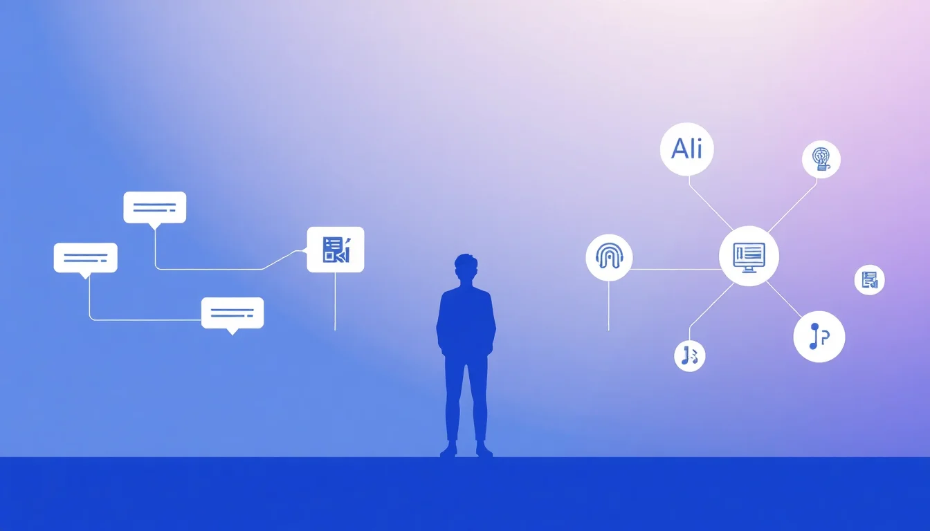 Digital pipeline showing answer-first content flowing through AI engines and discovery systems.
