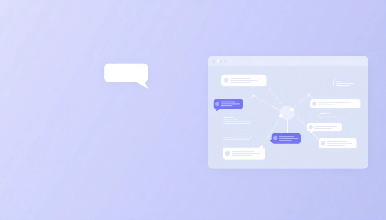 Person engaging with conversational query optimization displayed on an AI interface dashboard.